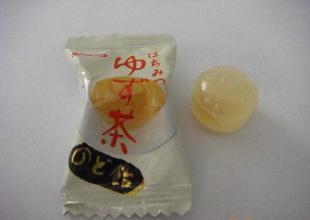 日本進口糖果 清新口感蜂蜜柚子茶潤喉糖_食品、飲料_世界工廠網中國產品信息庫